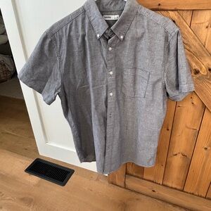 Sonoma Men's Charcoal Button-Down Shirt